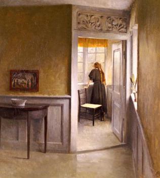 Peter Ilsted : Looking Out The Window